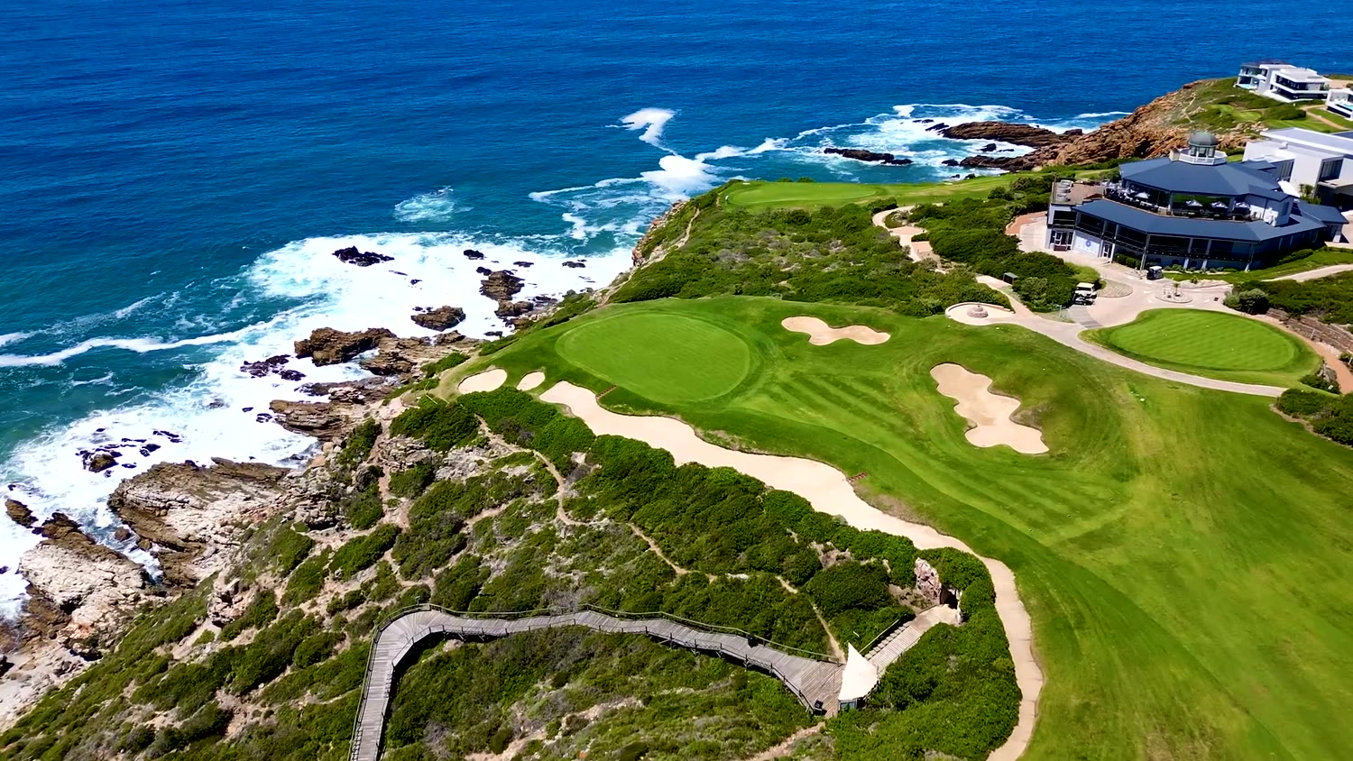 Pinnacle Point: de green op de klif boven de Indische Oceaan